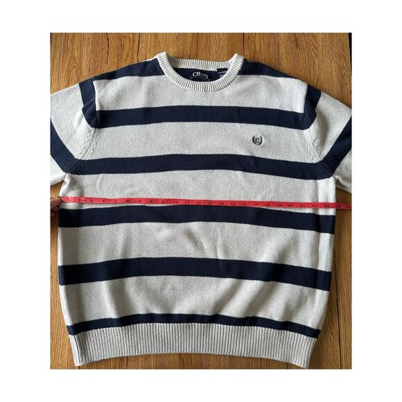 Champs Vtg Style Stripped Crewneck Sweater Size Large - Picture 3 of 6